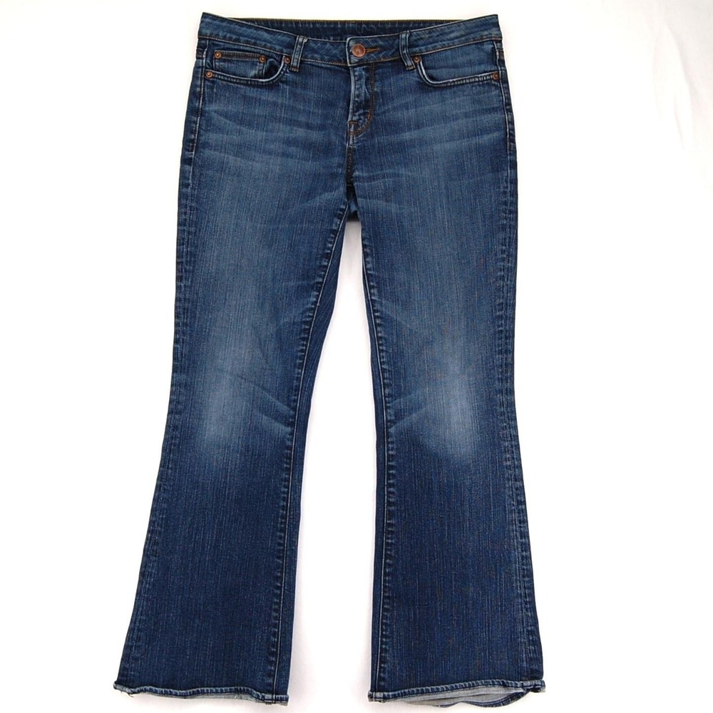 Buffalo David Bitton Jeans Womens 31 Blue Felow Bootcut Flare Denim‎ Stretch